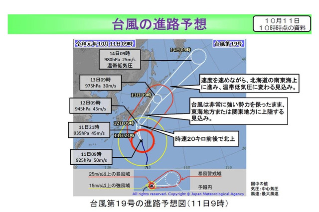 【台風19号】首都圏在来線や新幹線など計画運休 画像