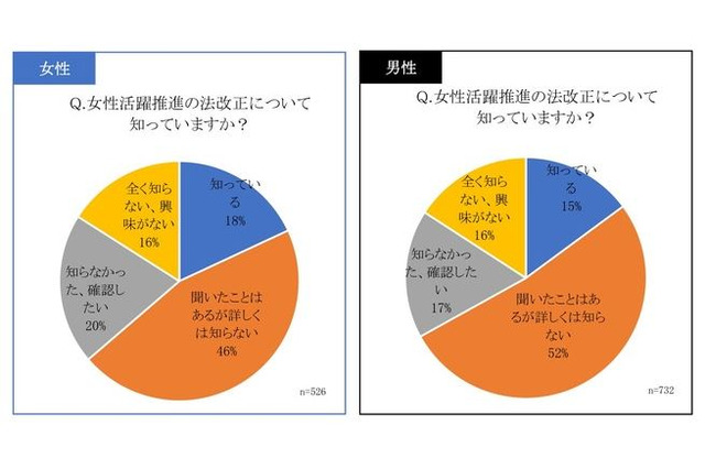 女性活躍推進、印象に男女差…ポジティブなのは？ 画像