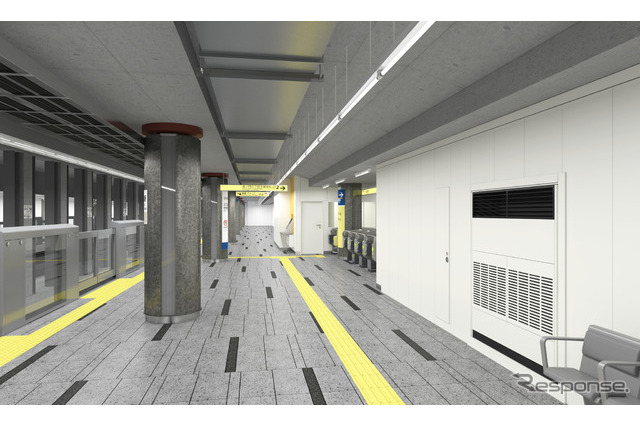 日比谷線「虎ノ門ヒルズ」駅、2020年6月6日開業 画像