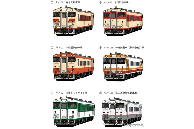 JR北海道、キハ40形テーマの入場券発売…連動企画も 画像
