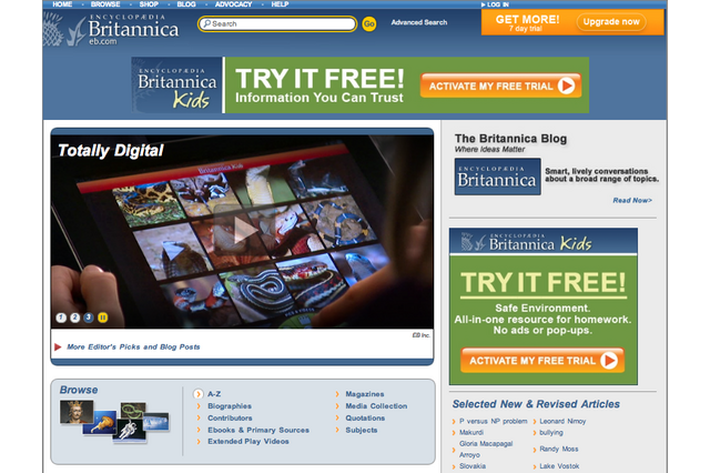 ブリタニカ百科事典、244年の歴史に終止符 画像