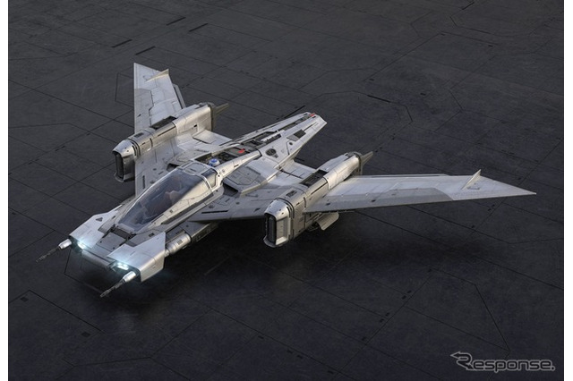 ポルシェ、宇宙船を発表…映画「スター・ウォーズ」最新作に登場 画像