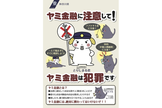 新成人はヤミ金融に要注意、神奈川県がリーフレットを作成 画像