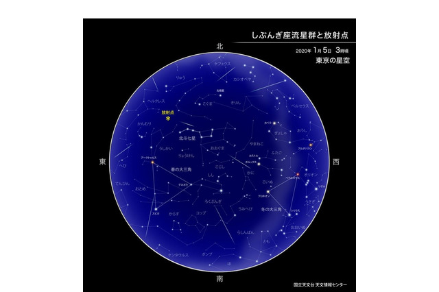 2020年最初の天体ショー「しぶんぎ座流星群」見頃は？ 画像