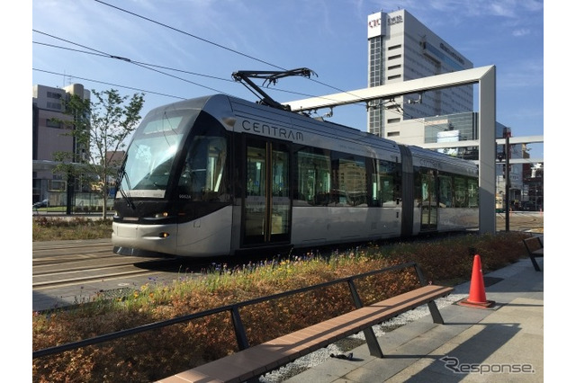 富山駅高架下にポートラム、路面電車「南北接続」体験会2/9 画像