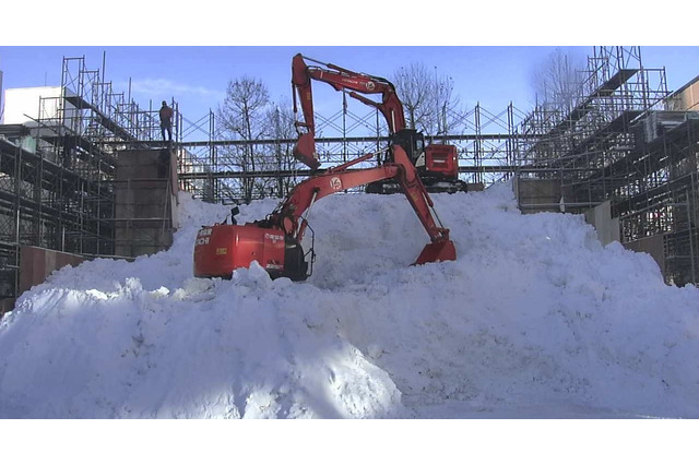 さっぽろ雪まつり、雪像制作から会期終了まで24時間中継 画像