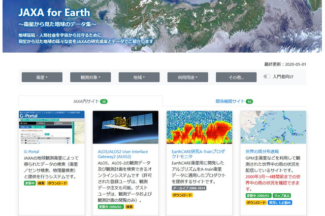衛星から見た地球のデータ集「JAXA for Earth」公開 画像