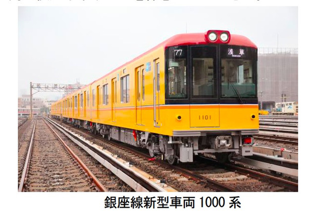 銀座線新型1000系車両、親子対象の乗車体験ツアー5/19 画像