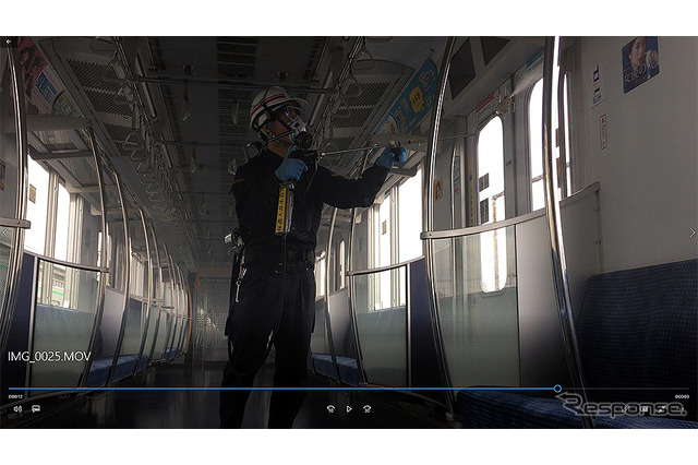 東京メトロ、全2,720両の車内に抗菌コート剤…処理済みにステッカー 画像