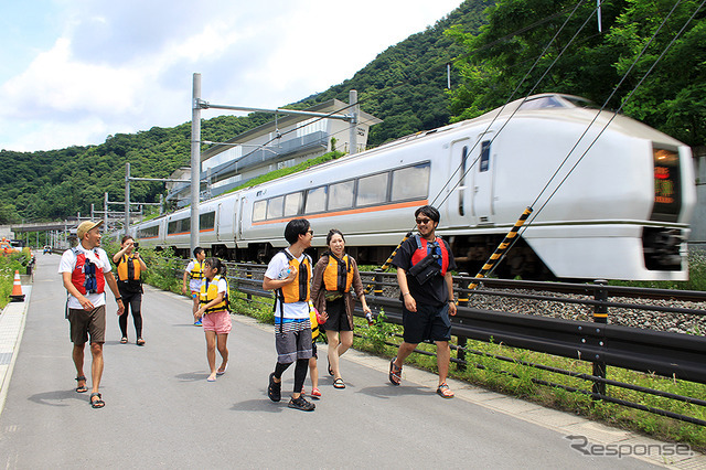 手ぶらでOK、新感覚キャンプ場…駅直結の八ッ場ダム 画像