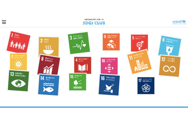 子どもの主体的学びと行動のヒント掲載「SDGs CLUB」 画像