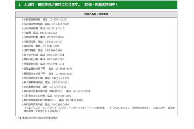 都民の日10/1、上野動物園など20施設で無料公開 画像