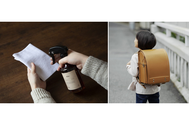 土屋鞄、ランドセルに使える抗ウイルススプレー「6hr.」発売 画像