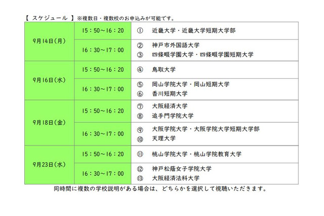 高校教員に推薦入試情報を届ける「大学情報セミナー」 画像