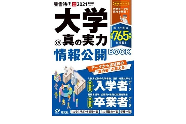 【大学受験】国公私立765校の最新データブック「大学の真の実力」刊行 画像