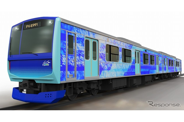 水素で走るハイブリッド鉄道車両開発へ、トヨタ・JR東・日立 画像