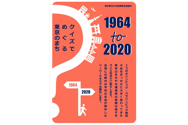 都立中央図書館「クイズでめぐる東京のまち」ネットde展示 画像