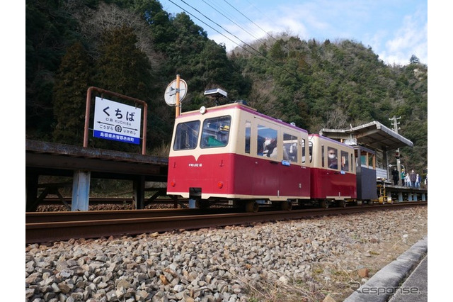 廃止後の「天空の駅」公開、旧三江線トロッコ鉄道3/20から 画像