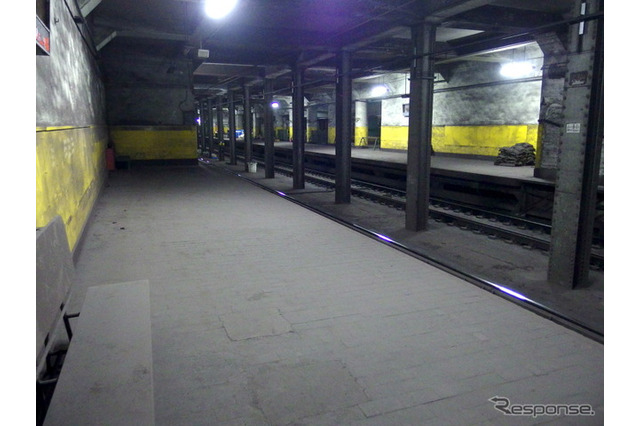 上野公園地下の廃駅「旧博物館動物園駅」見学レポート 画像