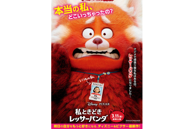 ディズニー＆ピクサー最新作「私ときどきレッサーパンダ」 画像