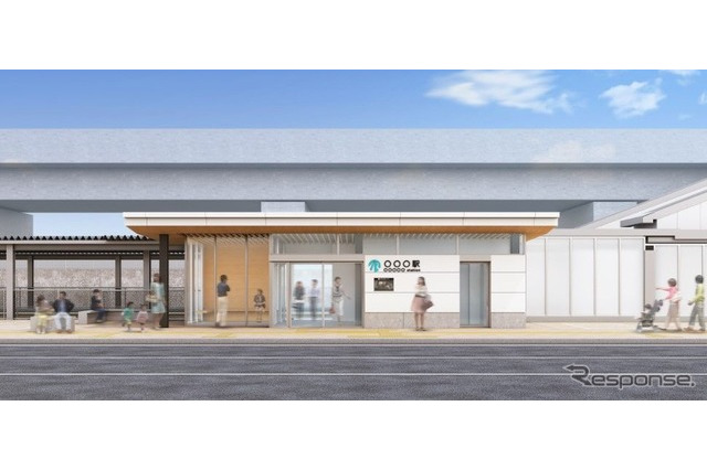 北陸本線新駅、名称を11/30まで募集…仮称「西松任」駅 画像