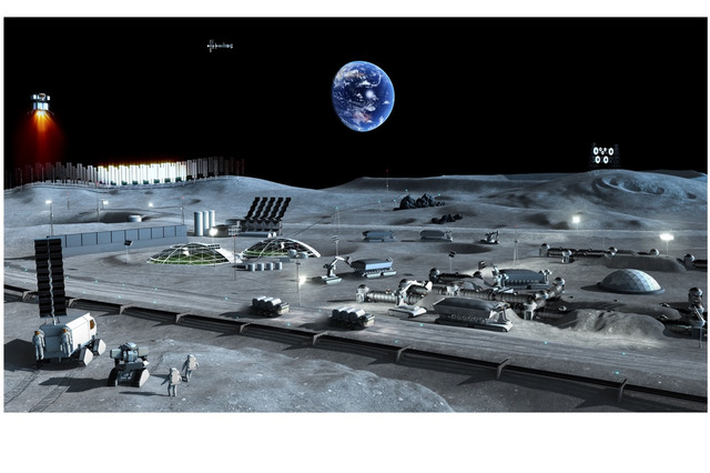 JAXA×カシオ計算機、月面基地建設位置測位の実験を開始 画像