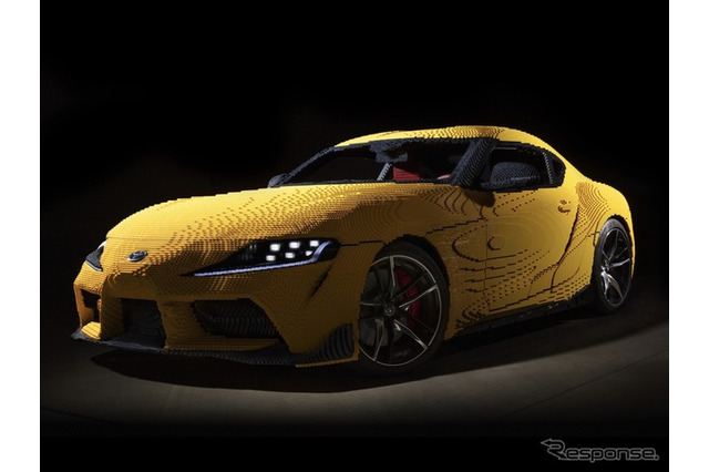 【GW2022】レゴ48万個で作成「トヨタGRスープラ」丸の内で公開 画像