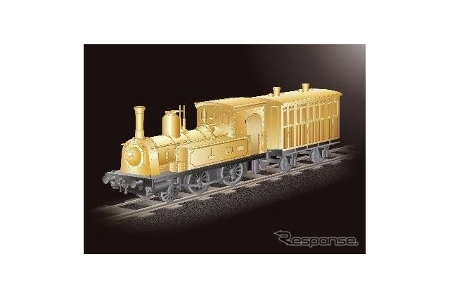 純金製1号機関車1500万円…JR東日本の鉄道開業150年事業 画像