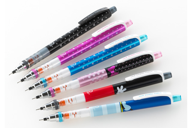 芯が回ってトガる「クルトガ」にディズニーモデル新登場 画像