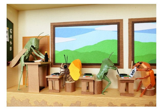 【夏休み2022】紙から生まれた昆虫の世界「紙の昆虫たち展」大阪 画像