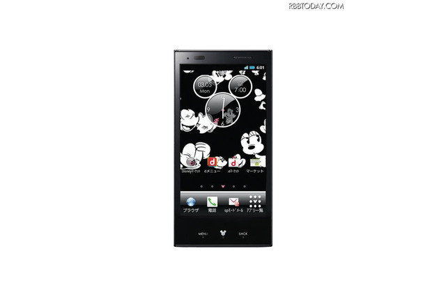 ドコモのスマホ、ディズニーモデルもアンドロイド4.0へバージョンアップ 画像