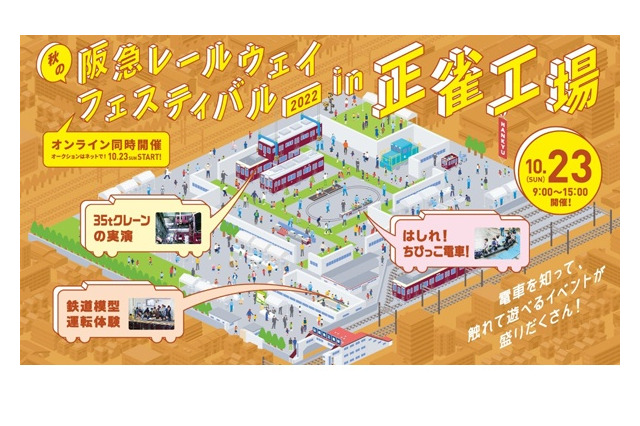 3年ぶり、秋の阪急レールウェイフェス…会場&オンライン10/23 画像