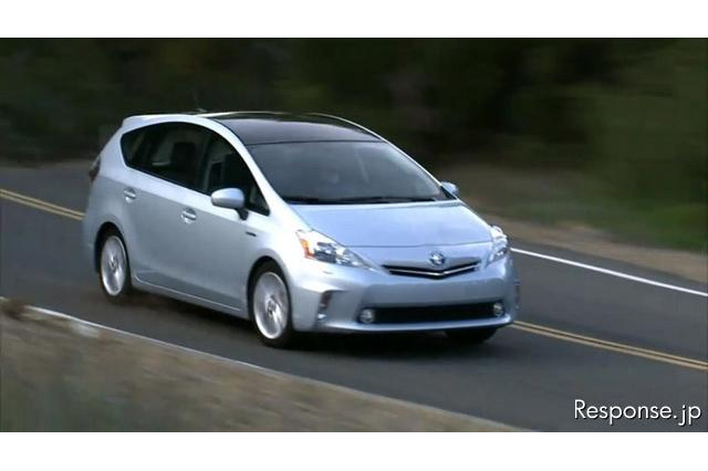 プリウスのミニバン、プリウスv…ヒットを占う 画像