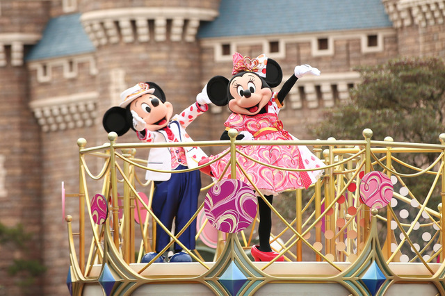 ディズニー、ミニーマウス主役の新パレードお披露目 画像