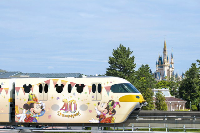 TDR40周年、ラッピングモノレール4/15始動…ムービー公開 画像