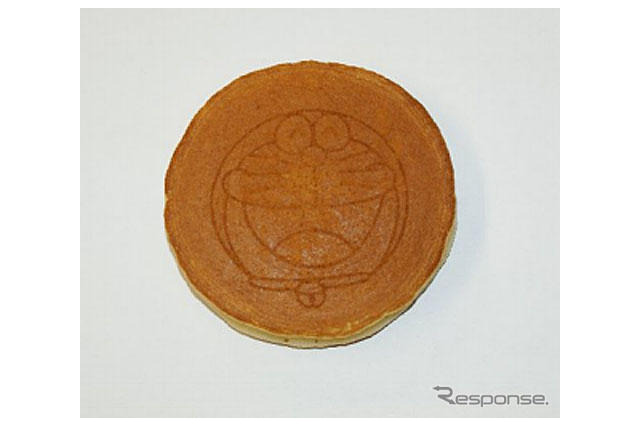 ドラえもん誕生まで100年、ロマンスカーでどら焼きアイス限定販売 画像