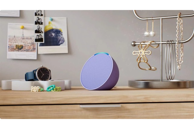 Amazon、半球状スマートスピーカーEcho Pop発売…5,980円 画像