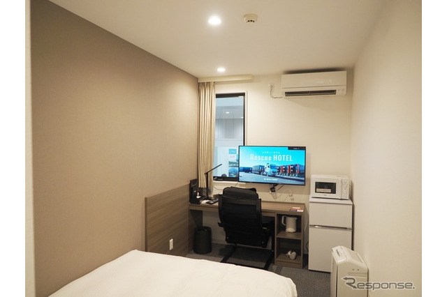 災害時は避難所や臨時医療施設に…レスキューホテル 画像