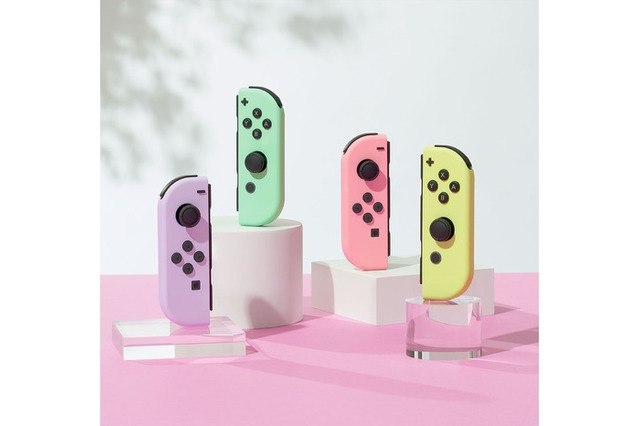 ニンテンドースイッチ「Joy-Con」パステルカラーの新色 画像
