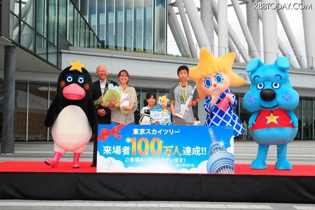 東京スカイツリー、開業72日目で来場者100万人突破 画像