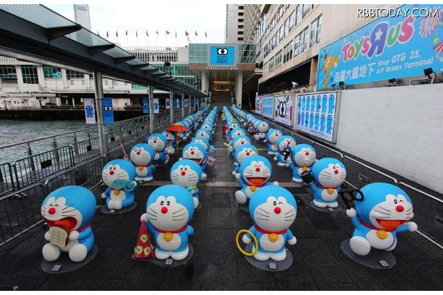 100体のフィギュアが登場…香港でドラえもん誕生100年前祭 画像