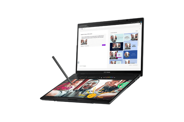 ASUS、14型デュアル画面ノートZenbook DUO新モデル発表…着脱式キーボード 画像