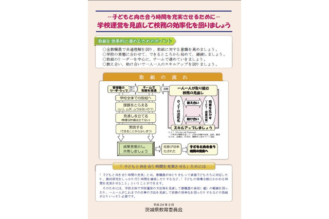 文科省、教員の勤務負担軽減の取組みを発表…教委の事例を紹介 画像