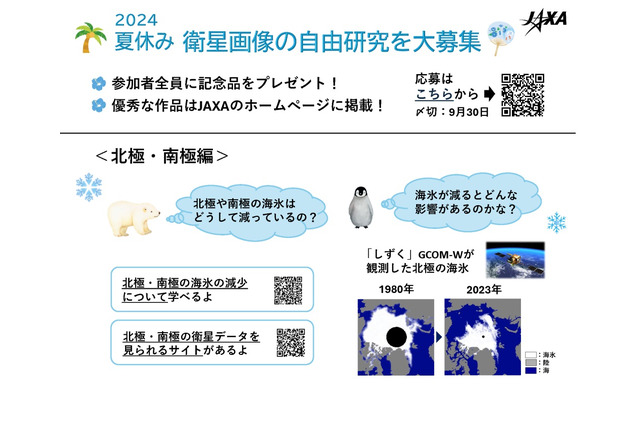 【夏休み2024】JAXA「衛星画像を使った自由研究」募集 画像