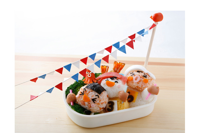 【宮澤真理のキャラ弁】運動会、ゴールの瞬間の笑顔 画像