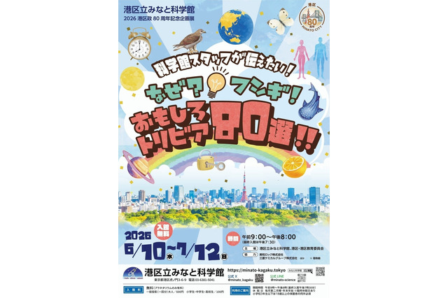 科学の「なぜ？」を80個発見、みなと科学館で企画展6-7月 画像
