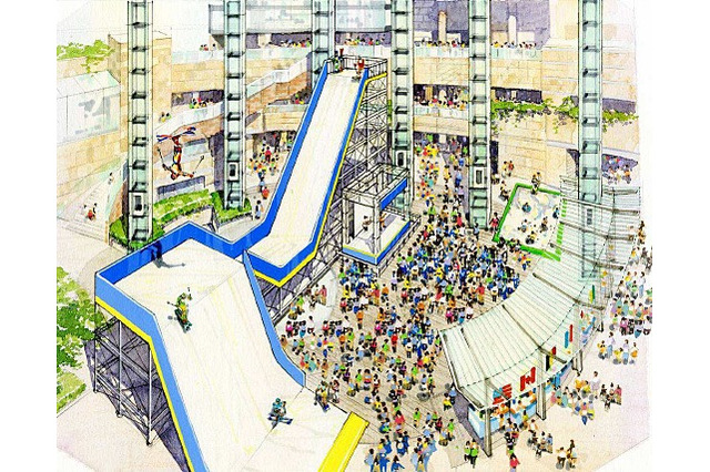 六本木にスキージャンプ台が出現「TOKYO SNOW ＆ ICE 2013」1/19-20 画像