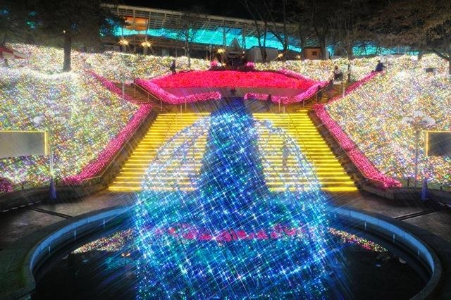 西武園ゆうえんち「感じるイルミネーション」、1/6まで毎日 画像