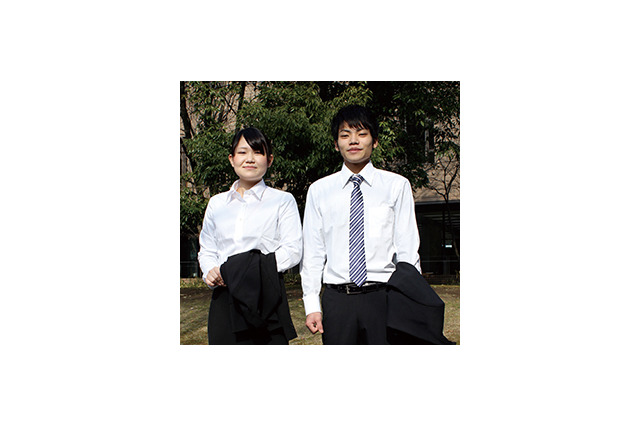 就活に「勝ちシャツ」熊本学園大生らが地元百貨店と共同開発　 画像