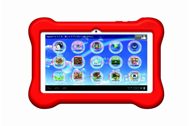 安心・安全の本格キッズ用タブレット「タップミー」、7月中旬より発売 画像